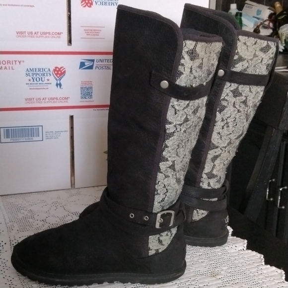 UGG Shoes - UGG TALL BOOTS LEATHER